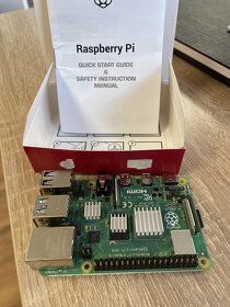 Raspberry Pi 4B - 4Gb + chladiče + 16Gb micro SD - 2
