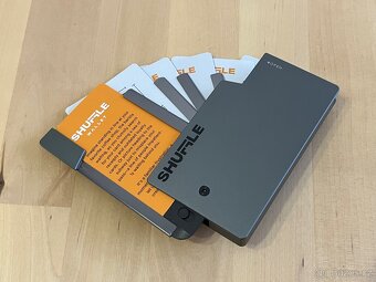 Shuffle Wallet Gunmetal - minimalistická peněženka - 2