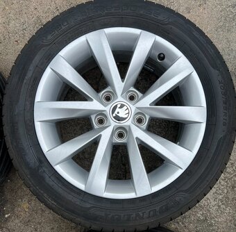 Letní kola Škoda Octavia 3 205/55 R16 Dunlop Bluresp. (0423) - 2