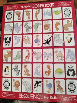 desková hra Sequence for kids - 2