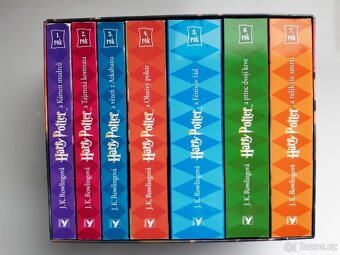 Harry Potter 1-7 Sedm Let v Bradavicích kmplet v boxu knihy - 2