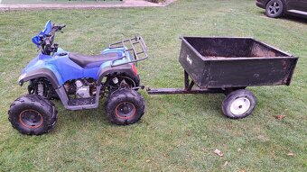 Čtyřkolka 125ccm + vlek - 2