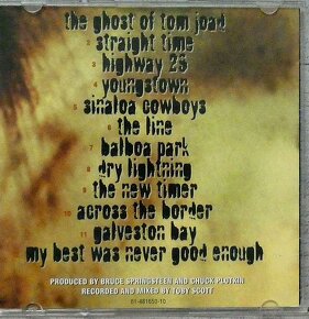 CD BRUCE SPRINGSTEEN - THE GHOST OF TOM JOAD - 2