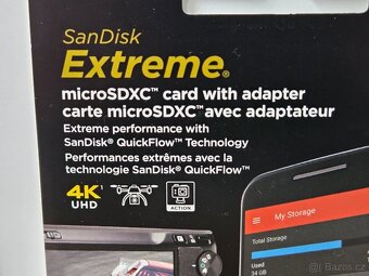 2x paměťová karta SanDisk microSDXC 2TB Extreme s fakturou - 2