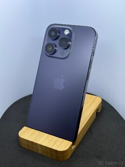 iPhone 14 Pro 128 GB Deep Purple - 100 % baterie, záruka - 2