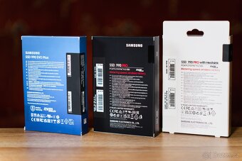 Samsung SSD disky - 4TB 990 PRO, EVO plus - 2