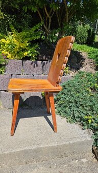 Dřevěné židle - 2