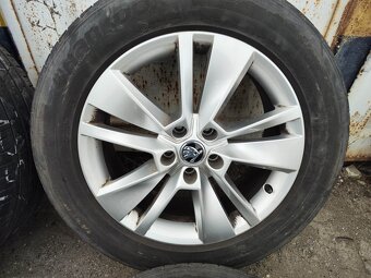 18"alu sada Triton 5x112 origo Škoda Kodiaq Tiguan 235/55 - 2