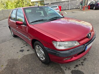 Peugeot 306 1.6 65kw bez koroze klima el.okna tažné - 2