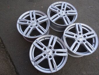 Alu disky na Hyundai, 16", 5x114.3, ET 45, šířka 6,5J - 2