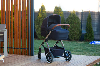 Kočárek Moon Relaxx Edition Navy - dvojkombinace - 2