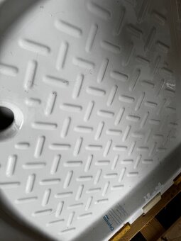 keramická sprchová vanička 90 - nová, nepoužitá - 2