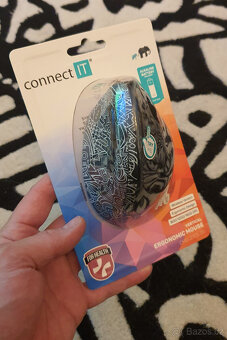 Myš Connect IT Doodle, vertikální, ergonomická (CMO-2705-DD) - 2