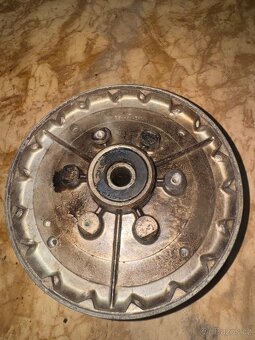 Buben + brzdový štít Jawa malá Kývačka - 2