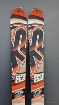 Skialpové lyže K2 BackUp  181cm a vázání Fritschi Eagle - 2