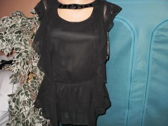 tunika#spolecenska# cerna # Orsay # volanky # halenka - 2