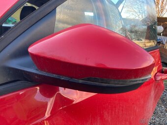 Zrcátko škoda Octavia3 ,6 pin červené a bilé - 2