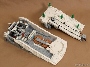 Lego - Funkčný LEGO lyžařský svah s automatickým vlekem - 2