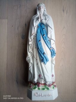 Socha Panny Marie starožitná - 2