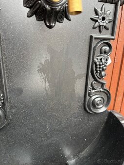 Zahradní retro výlevka - umyvadlo - 2