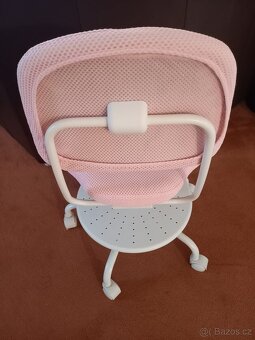 Ikea dětská židle, světle růžová VIMUND 2ks - 2