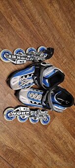 Prodám "rostoucí" brusle 3v1 WORKER - 2