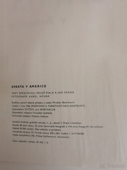 Kniha Sparta v Americe - 2