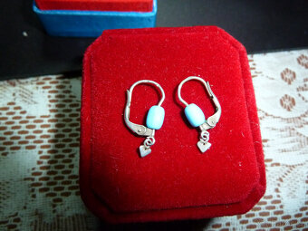 Stříbrné naušnice - 2