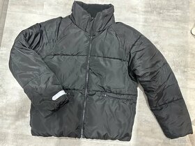 Černá zimní bunda vel.158 - 2