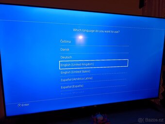Play Station 4 500Gb, 2x ovladac, stojanek, kabely, 3 hry - 2