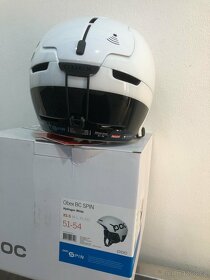 Lyžařská helma POC Obex BC SPIN - hydrogen White - 2