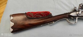 Stříbrná křesadlová puška dámská 1750 - 2