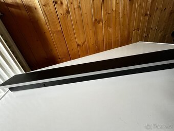 Černé LED nástěnné svítidlo strip 30W Z 100cm/8cm IP65 4500K - 2