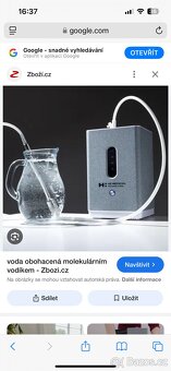 Hydrogen generátor i150 H2 inhalátor molekulárního vodíku - 2