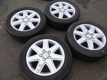 Alu disky origo Seat, 16", 5x112,ET 50, letní sada - 2