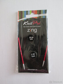 Kruhové jehlice Knit Pro Zink 2,50 mm - 2