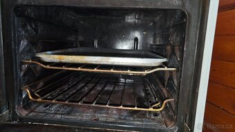 Plynový sporák s troubou + propan butanova 10 kg láhev - 2