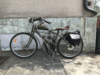 Stavba motokola ve stylu army - 2