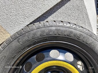 Rezerva 205/55/R16 pro VW - Škoda - 2