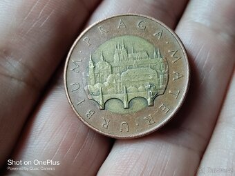 CHYBORAŽBA 50 KČ 1993 NALITEK VE TVARU C NA TŘETÍM PILÍŘI - 2
