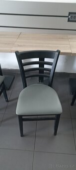 Stůl a židle do restaurace ( 8 a 7 ks) - 2