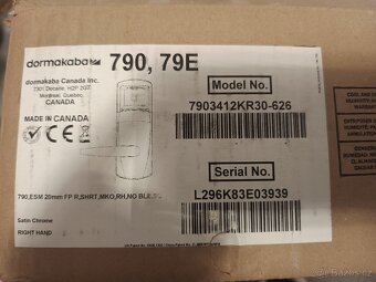 Dormakaba 790 79E elektronický hotelový zámek - 2