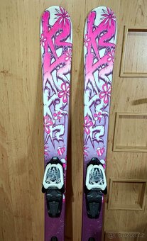 Lyže K2 Luv Bug 136cm - PĚKNÉ - 2