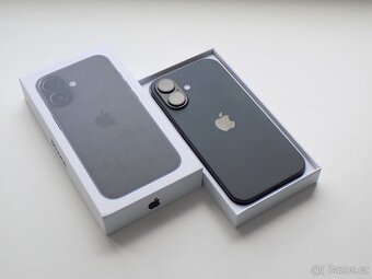 APPLE iPhone 16 128GB Black - ZÁRUKA - 100% BATERIE - 2