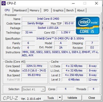 PC Fujitsu i5, 4GB RAM, SSD 120GB, Win 10 Pro - 2