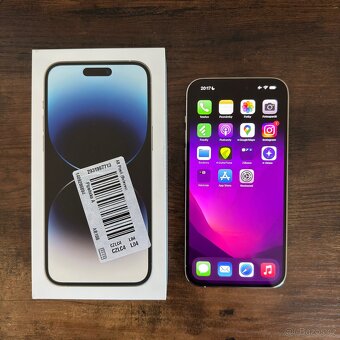 Apple iPhone 14 Pro Max 128 GB, stříbrný - 2