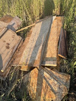 OSB desky - zbytky za odvoz - 2