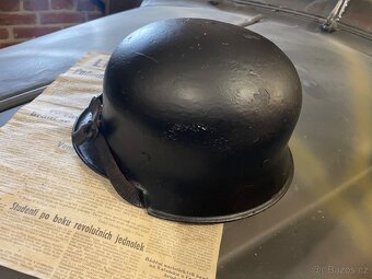 Německá přilba M34, wehrmacht, luftschutz, policie - 2