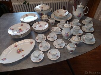 Porcelánový servis (54 ks) - Bernadotte. - 2