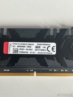 HyperX kingstone predator ddr4 2x8gb 4000mhz - 2